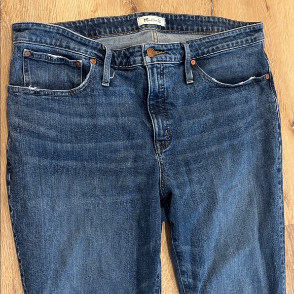 Madewell Tomboy Straight Jeans Plus Size 33 or 16 Stretch Sold Out - Picture 6 of 12